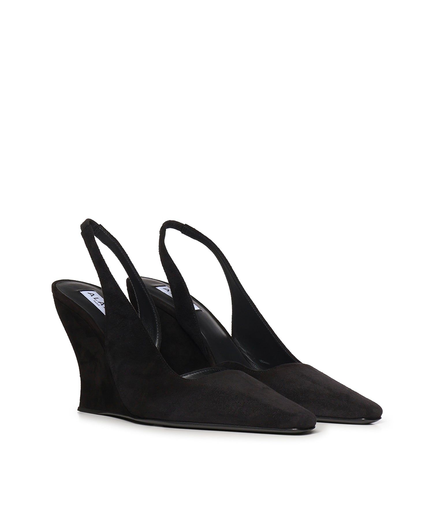 Slingback Wave in suede AA3G3002I117 999 ALAIA 