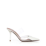Mule Le Cœur in pelle verniciata AA3M053CK150 010 ALAIA 