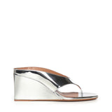 Mule infradito Cube in pelle specchiata AA3M105A047 090 ALAIA 