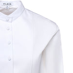 Body-camicia in popeline di cotone AA9B0416T611C 000 ALAIA 