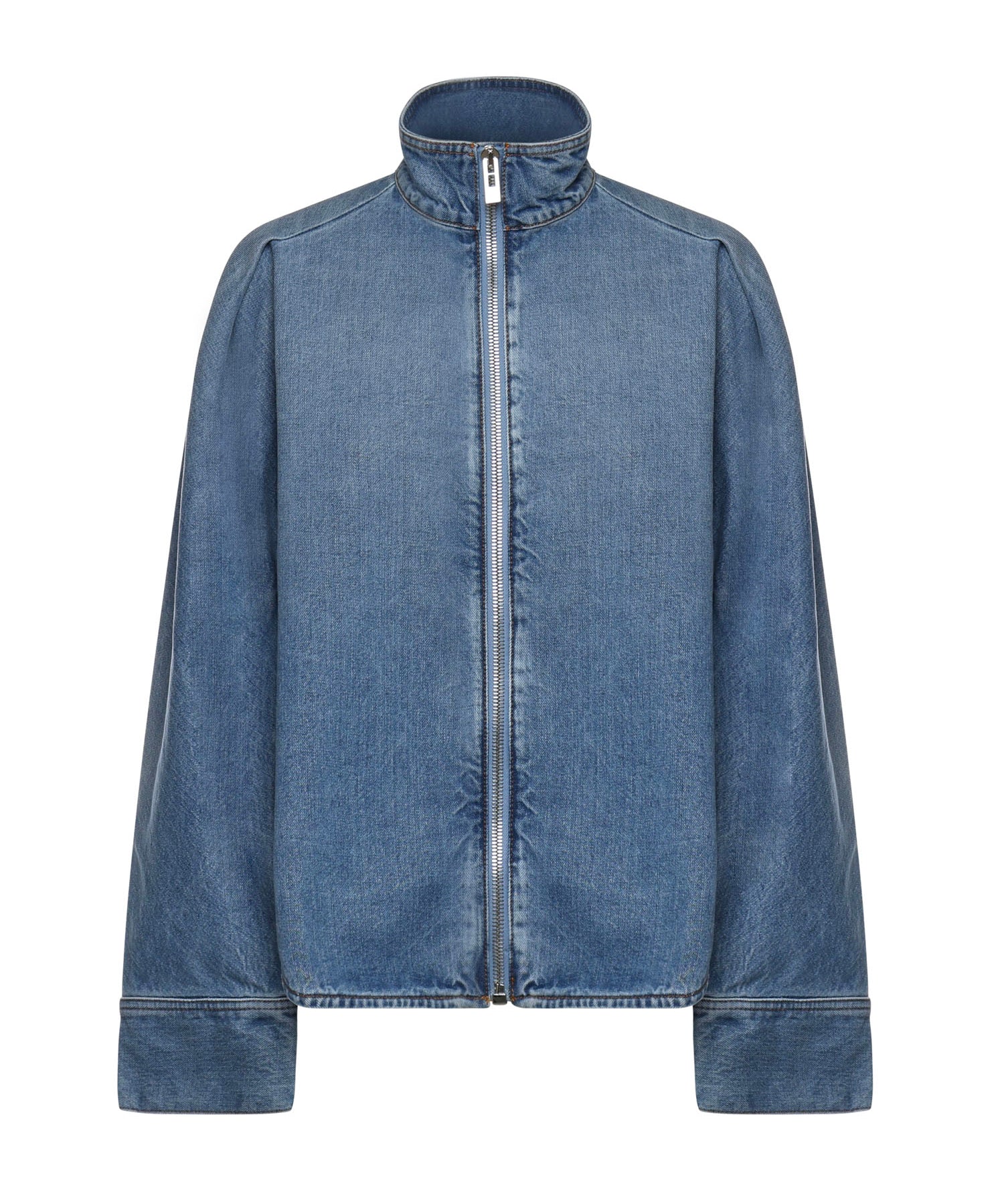 Camicia in denim con zip AA9C1005D015C A21 ALAIA 