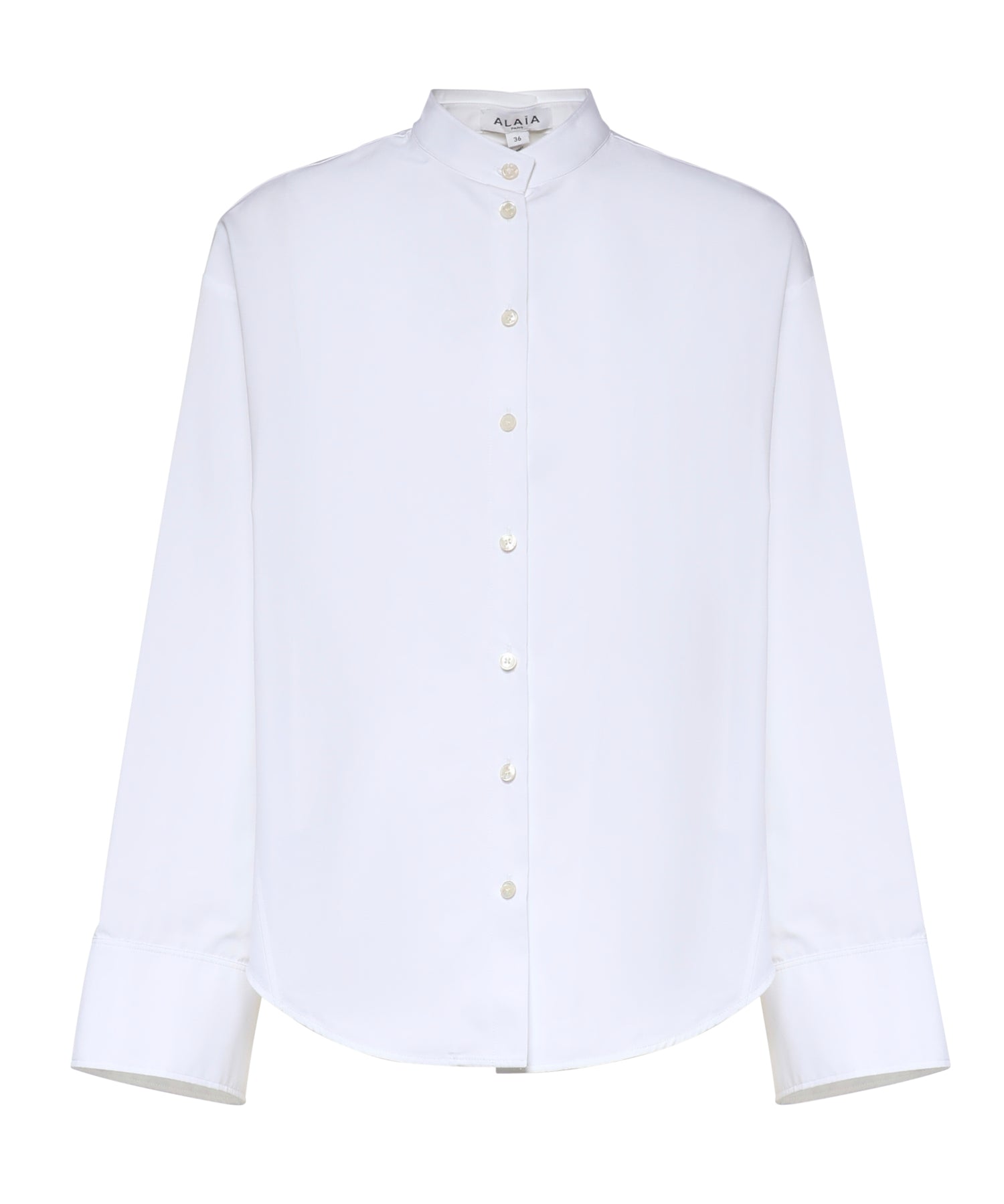 Camicia in popeline di cotone AA9C1010T611C 000 ALAIA 