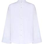 Camicia in popeline di cotone AA9C1010T611C 000 ALAIA 