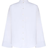 Camicia in popeline di cotone AA9C1010T611C 000 ALAIA 