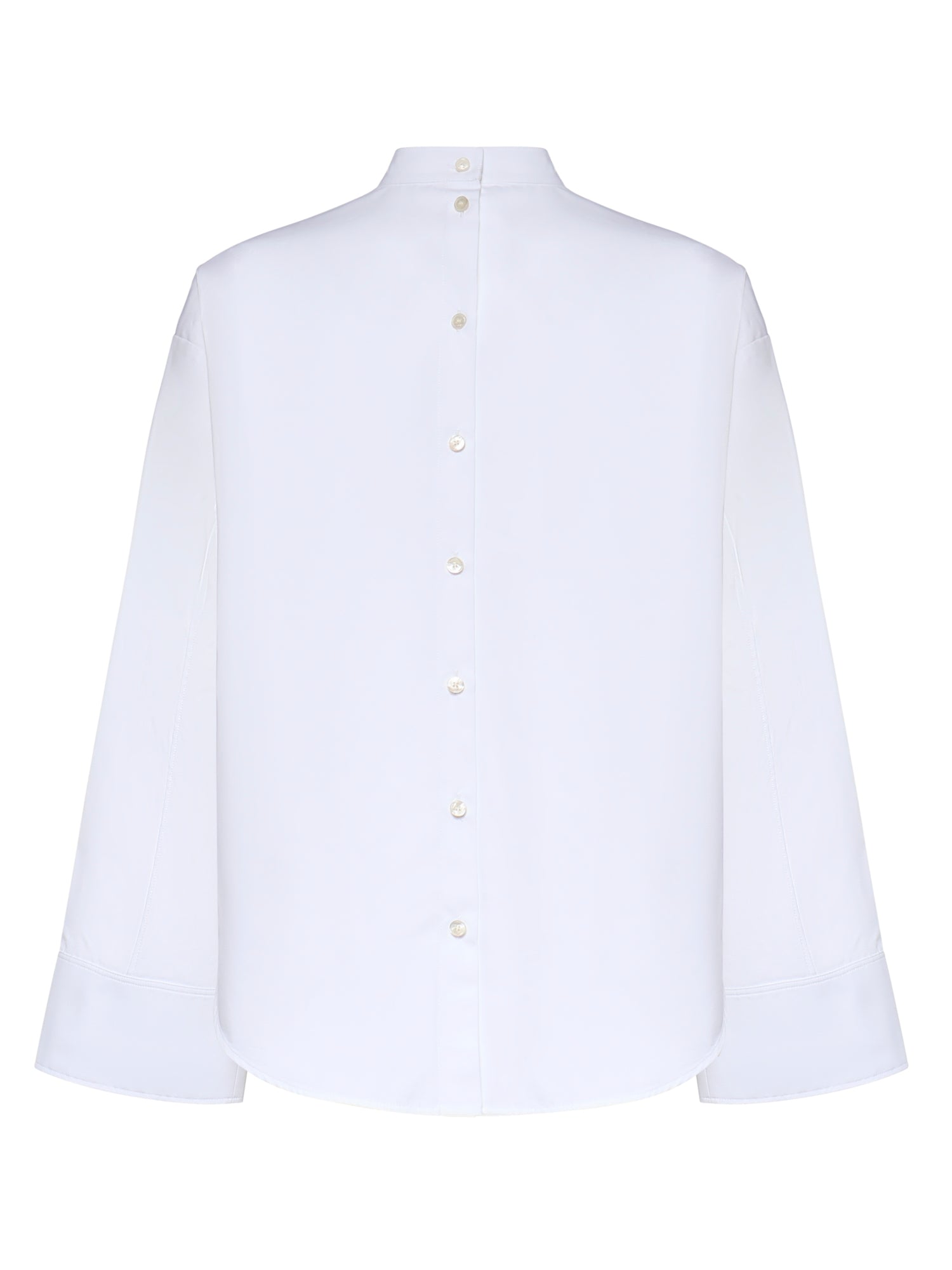 Camicia in popeline di cotone AA9C1010T611C 000 ALAIA 