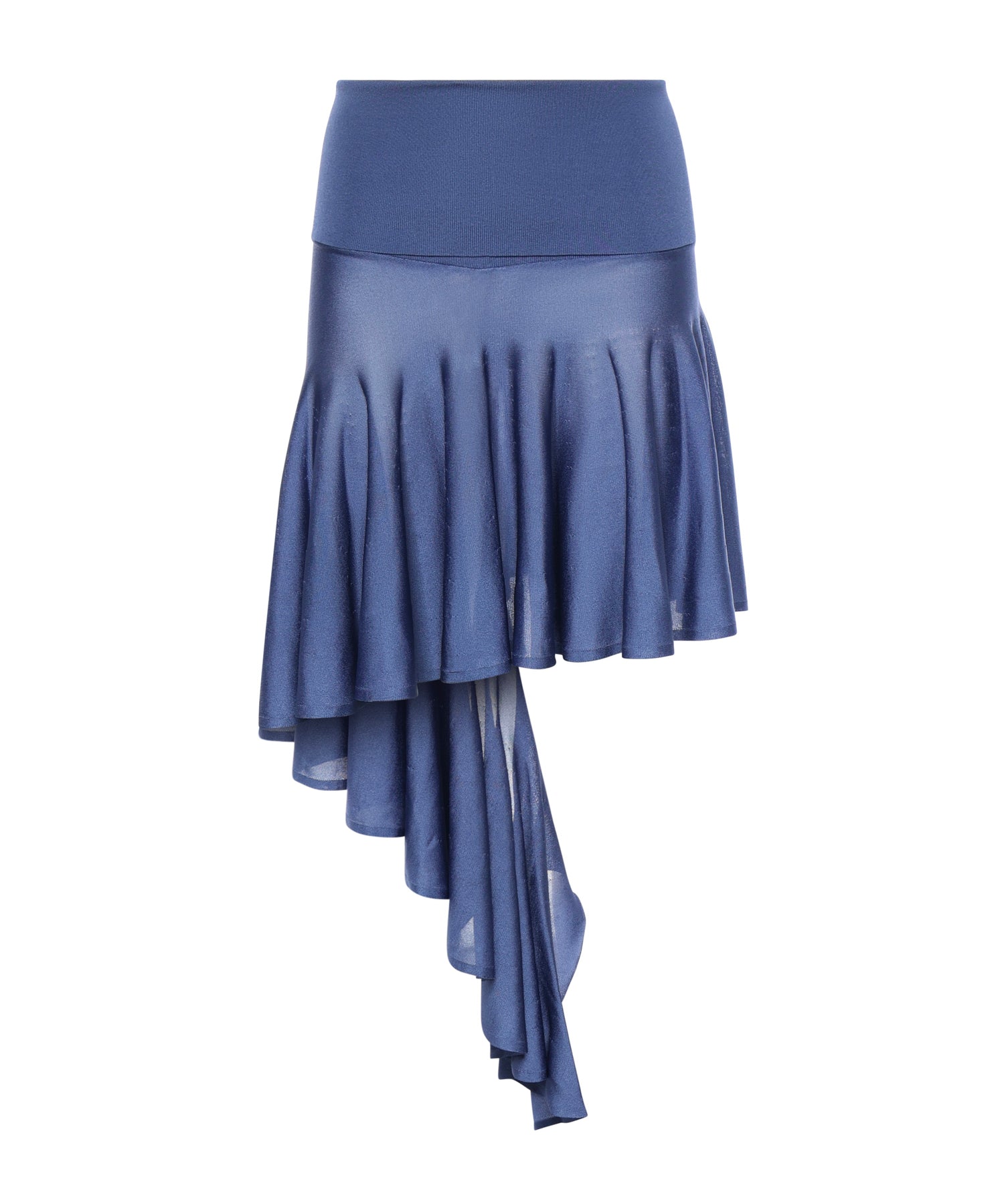 Gonna a punta in maglia AA9J2552K177C 516 ALAIA 