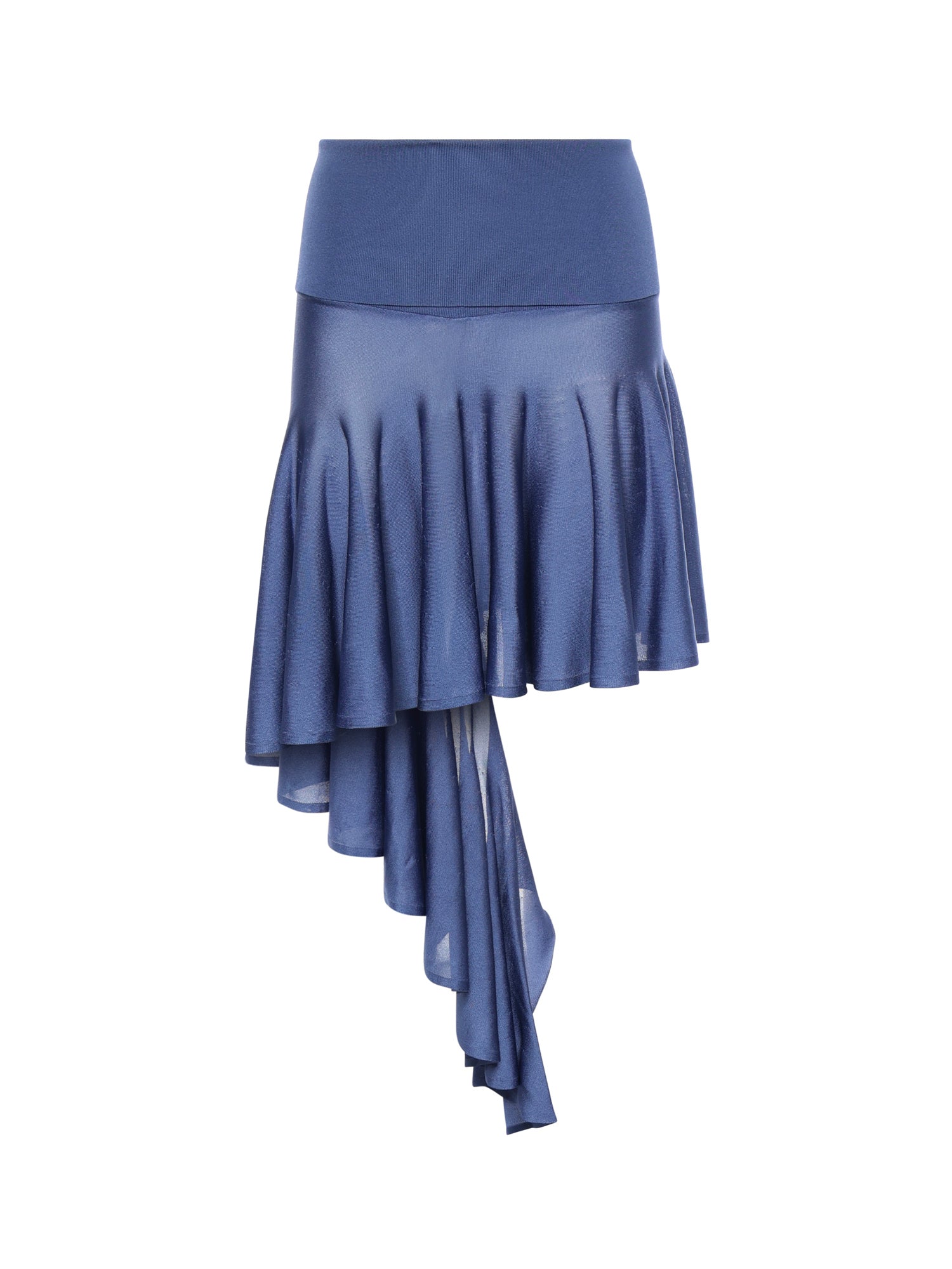 Gonna a punta in maglia AA9J2552K177C 516 ALAIA 