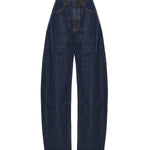 Jeans Round in denim AA9P0176D014C A24 ALAIA 