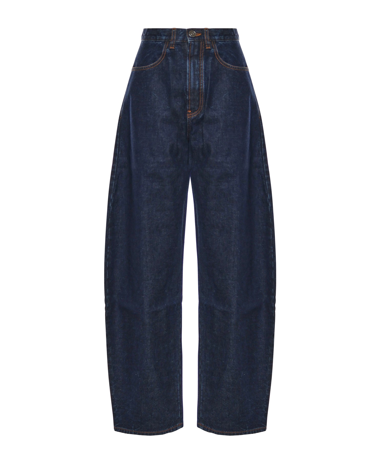 Jeans Round in denim AA9P0176D014C A24 ALAIA 