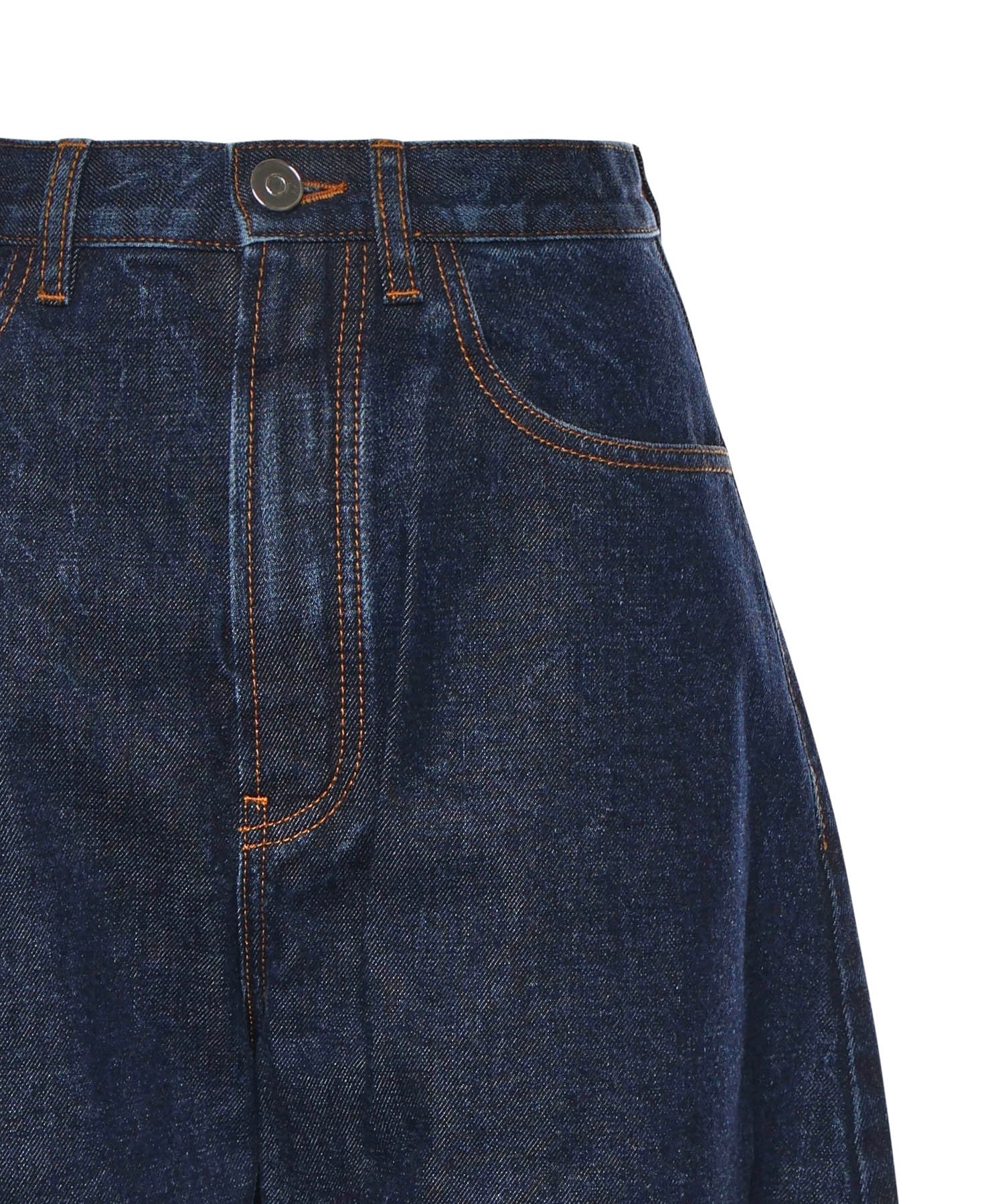 Jeans Round in denim AA9P0176D014C A24 ALAIA 
