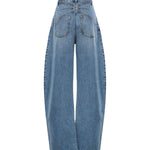 Jeans Round in denim AA9P0176D015C A21 ALAIA 