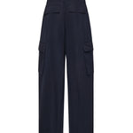 Pantaloni cargo in radzimir AA9P1297W128C A09 ALAIA 
