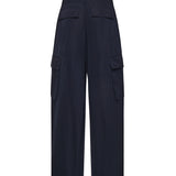 Pantaloni cargo in radzimir AA9P1297W128C A09 ALAIA 