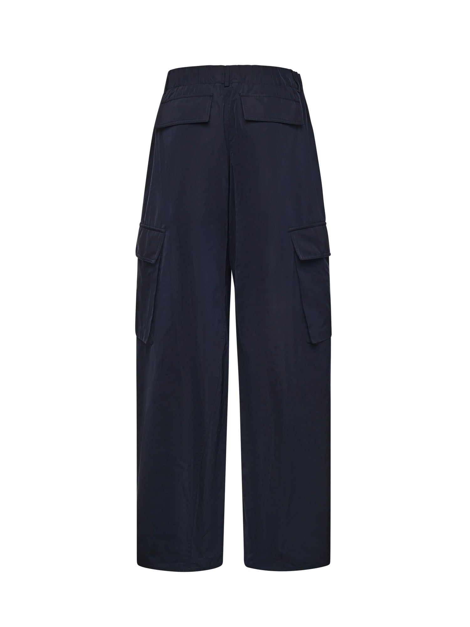 Pantaloni cargo in radzimir AA9P1297W128C A09 ALAIA 