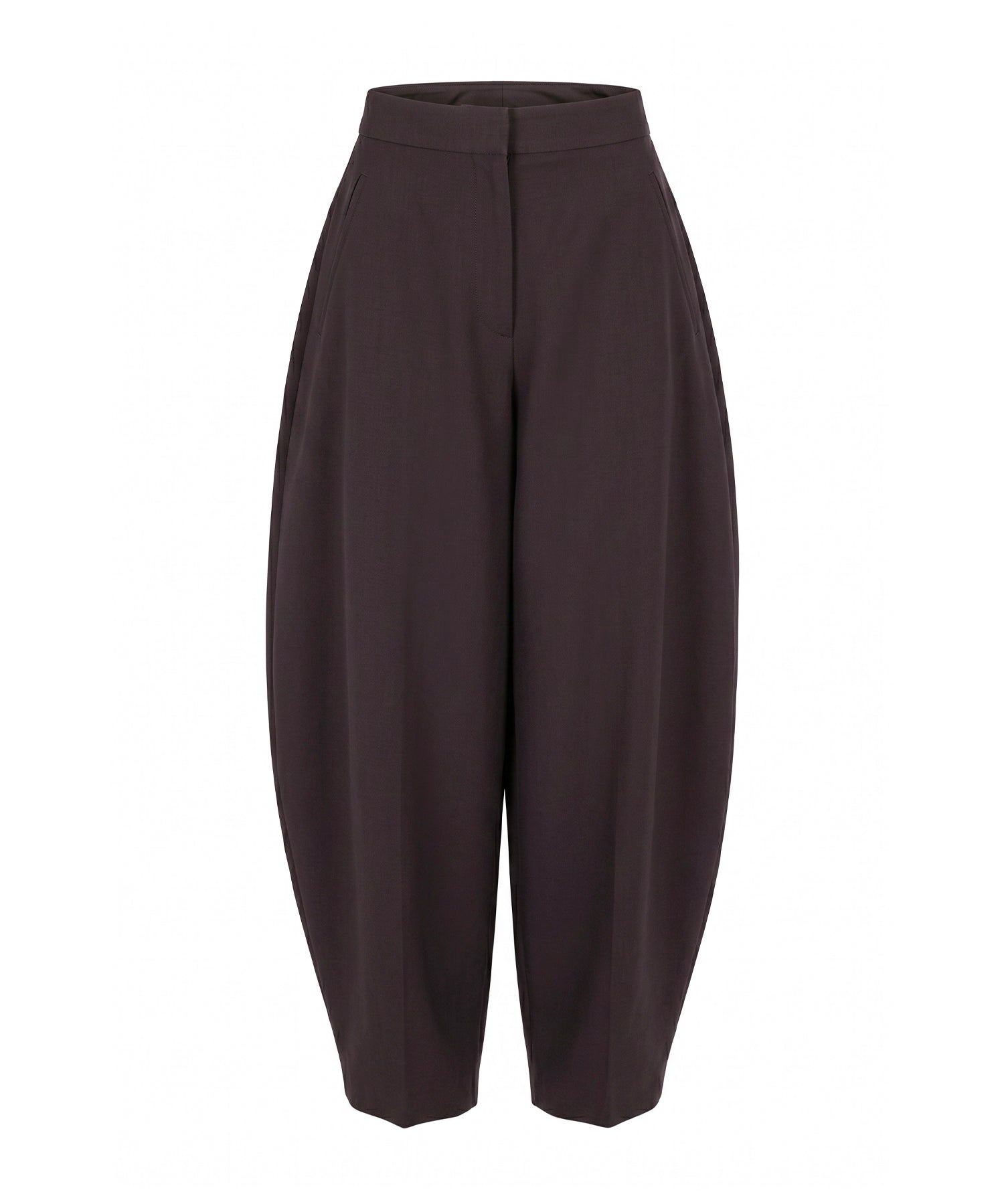 Pantaloni in popeline effetto carta AA9P1359W144C 413 ALAIA 