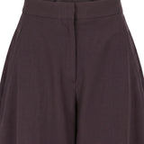 Pantaloni in popeline effetto carta AA9P1359W144C 413 ALAIA 