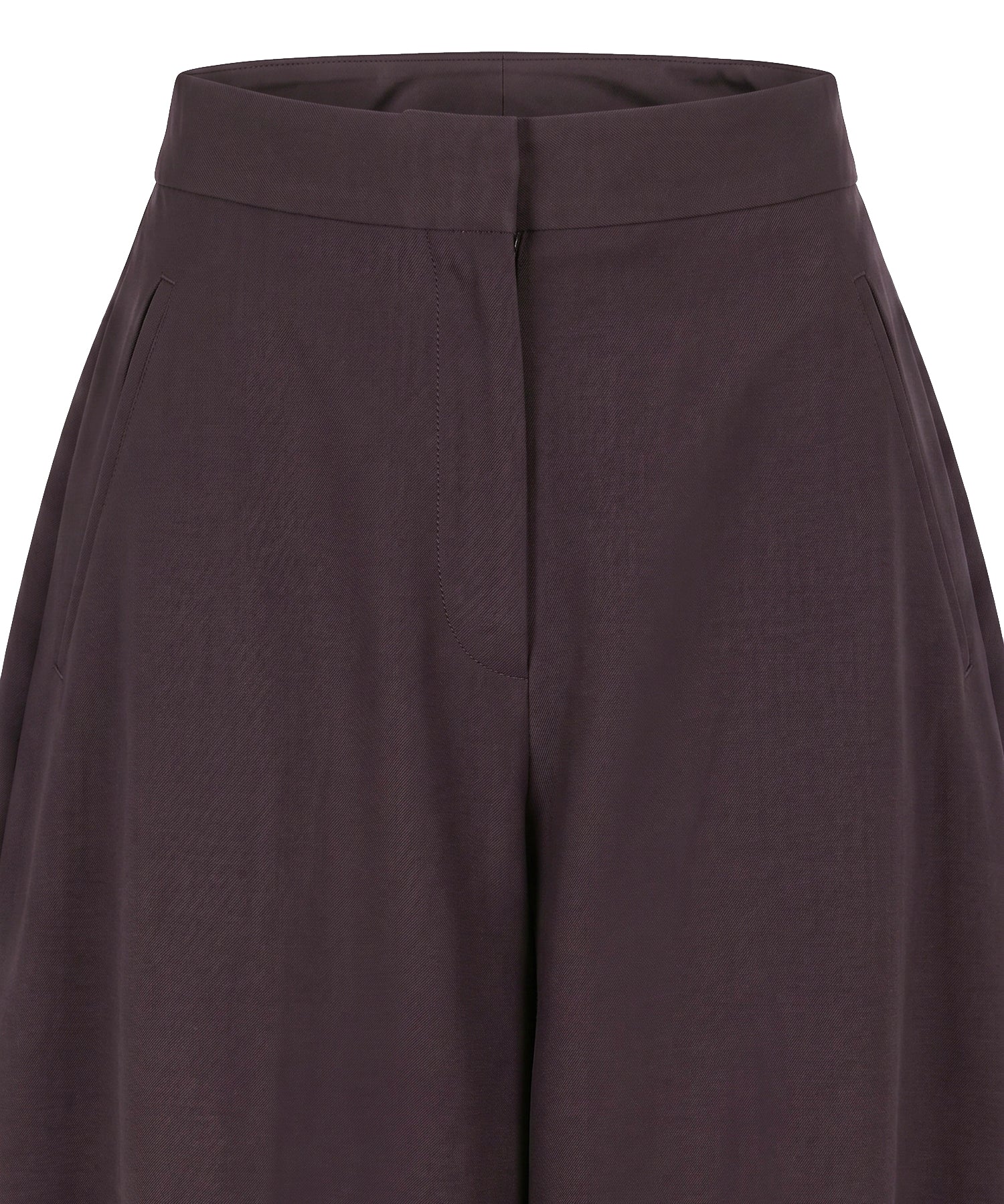 Pantaloni in popeline effetto carta AA9P1359W144C 413 ALAIA 