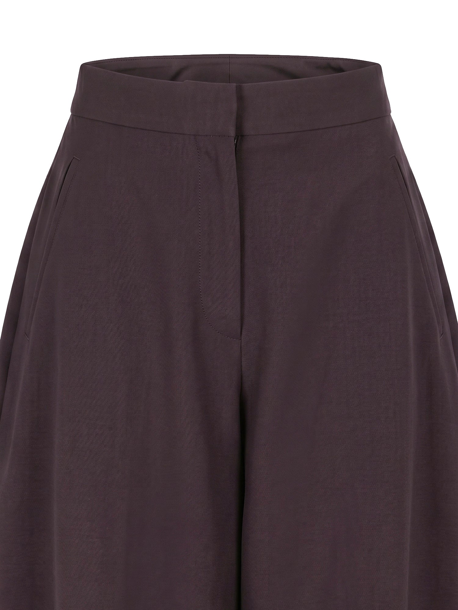 Pantaloni in popeline effetto carta AA9P1359W144C 413 ALAIA 
