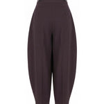 Pantaloni in popeline effetto carta AA9P1359W144C 413 ALAIA 
