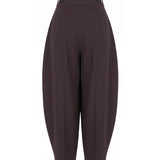 Pantaloni in popeline effetto carta AA9P1359W144C 413 ALAIA 