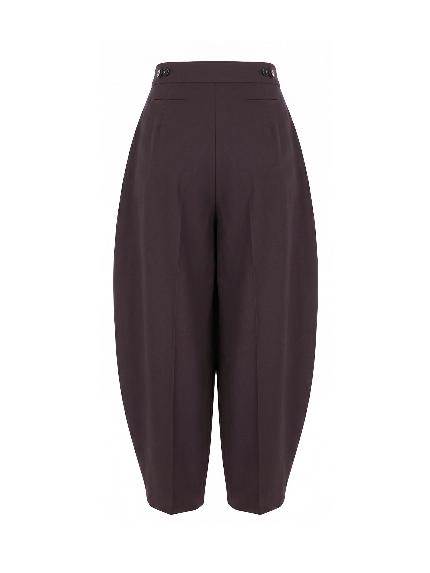 Pantaloni in popeline effetto carta AA9P1359W144C 413 ALAIA 