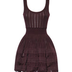Abito in maglia Crinoline AA9R2246K198C 332 ALAIA 