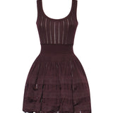 Abito in maglia Crinoline AA9R2246K198C 332 ALAIA 