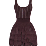 Abito in maglia Crinoline AA9R2246K198C 332 ALAIA 