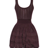 Abito in maglia Crinoline AA9R2246K198C 332 ALAIA 