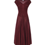 Abito midi in lana vergine AA9R2861K162C 337 ALAIA 