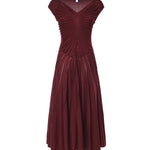 Abito midi in lana vergine AA9R2861K162C 337 ALAIA 