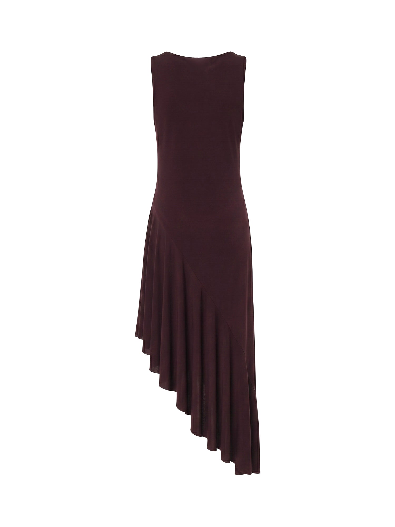 Abito asimmetrico in jersey fluido AA9R3005J090C 332 ALAIA 