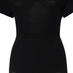 Abito polo in misto lana AA9R3053K175C 995 ALAIA 