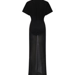 Abito polo in misto lana AA9R3053K175C 995 ALAIA 