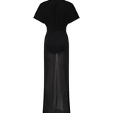 Abito polo in misto lana AA9R3053K175C 995 ALAIA 