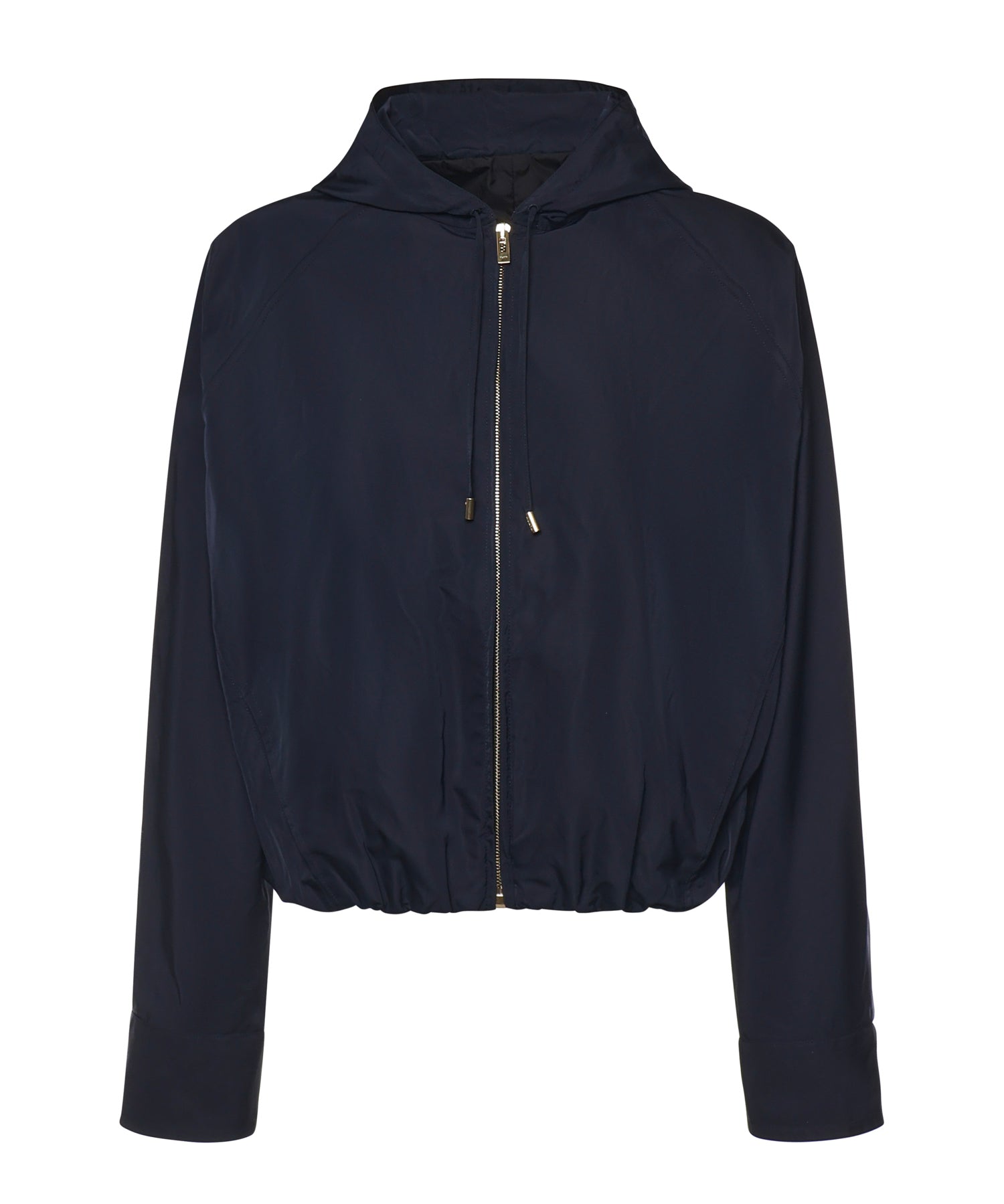Giacca a vento con cappuccio in seta AA9V1232W128C A09 ALAIA 