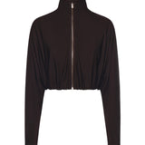 Giacca drappeggiata in jersey AA9V1238J077C 994 ALAIA 