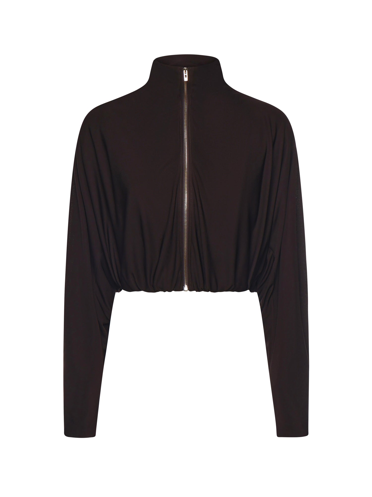Giacca drappeggiata in jersey AA9V1238J077C 994 ALAIA 