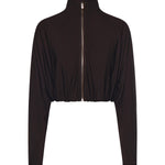Giacca drappeggiata in jersey AA9V1238J077C 994 ALAIA 
