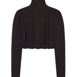 Giacca drappeggiata in jersey AA9V1238J077C 994 ALAIA 