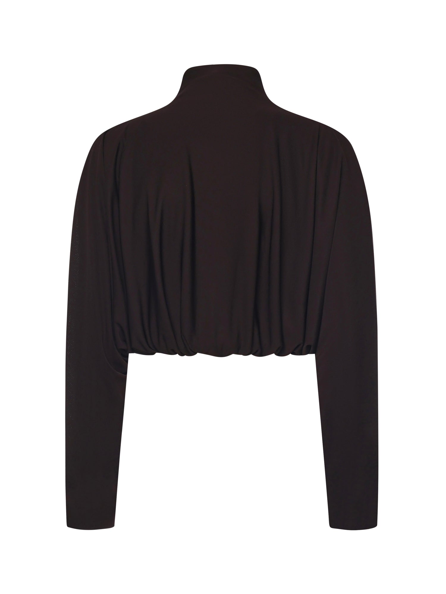 Giacca drappeggiata in jersey AA9V1238J077C 994 ALAIA 