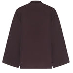 Giacca in popeline AA9V1285W144C 413 ALAIA 