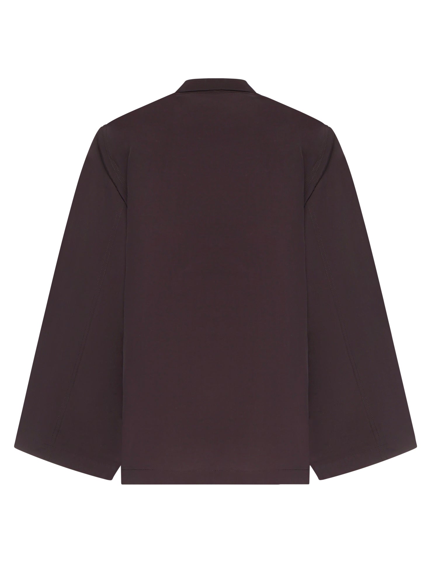 Giacca in popeline AA9V1285W144C 413 ALAIA 