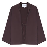 Giacca in popeline AA9V1285W144C 413 ALAIA 