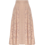 Gonna lunga in pizzo Sangallo A01101622 0180 ALBERTA FERRETTI 