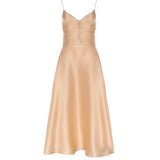 Abito in organza di seta A04071619 0180 ALBERTA FERRETTI 