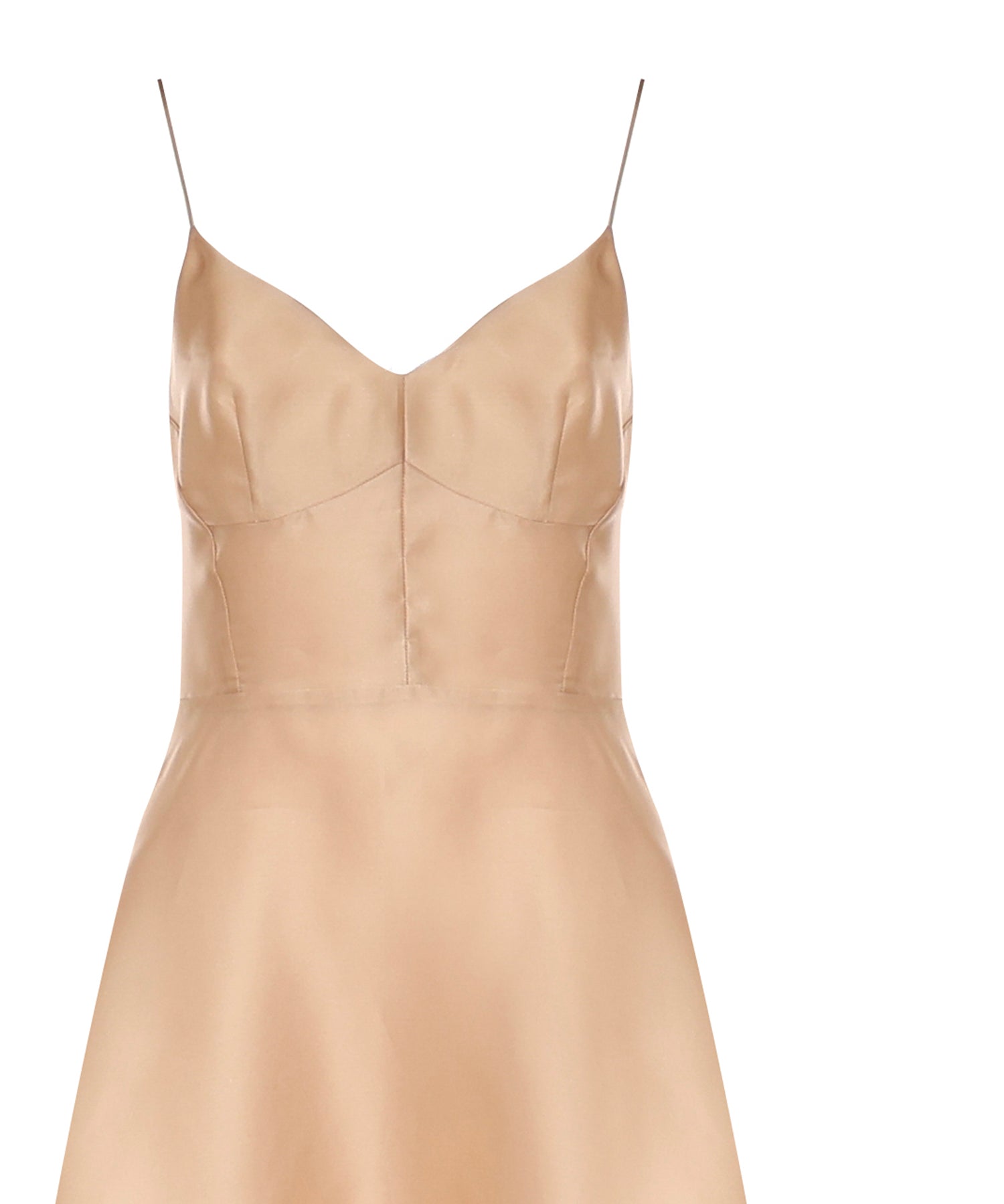 Abito in organza di seta A04071619 0180 ALBERTA FERRETTI 