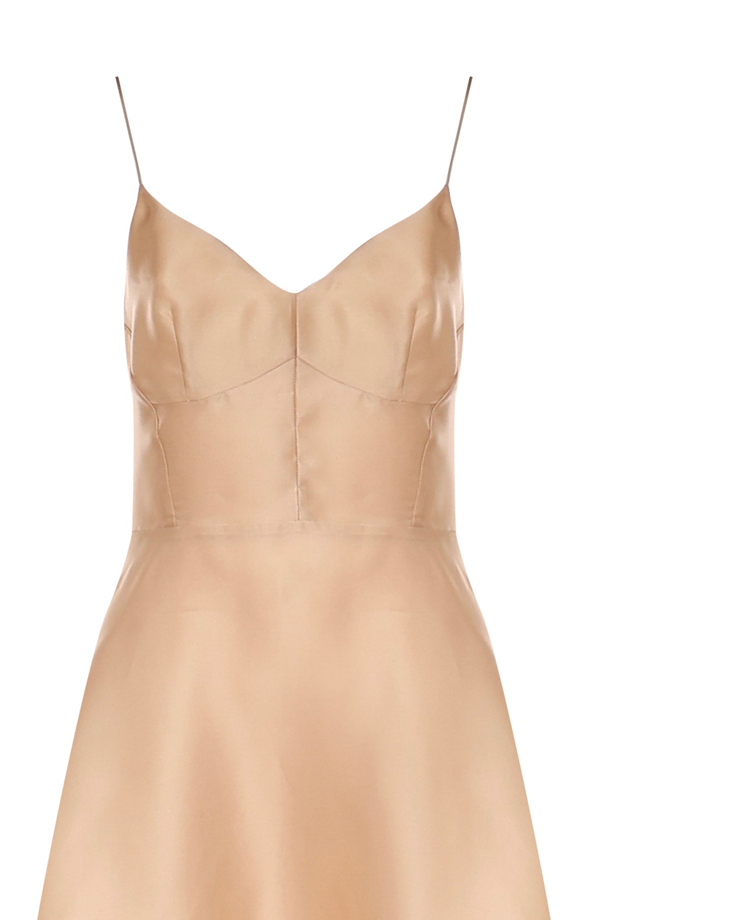 Abito in organza di seta A04071619 0180 ALBERTA FERRETTI 