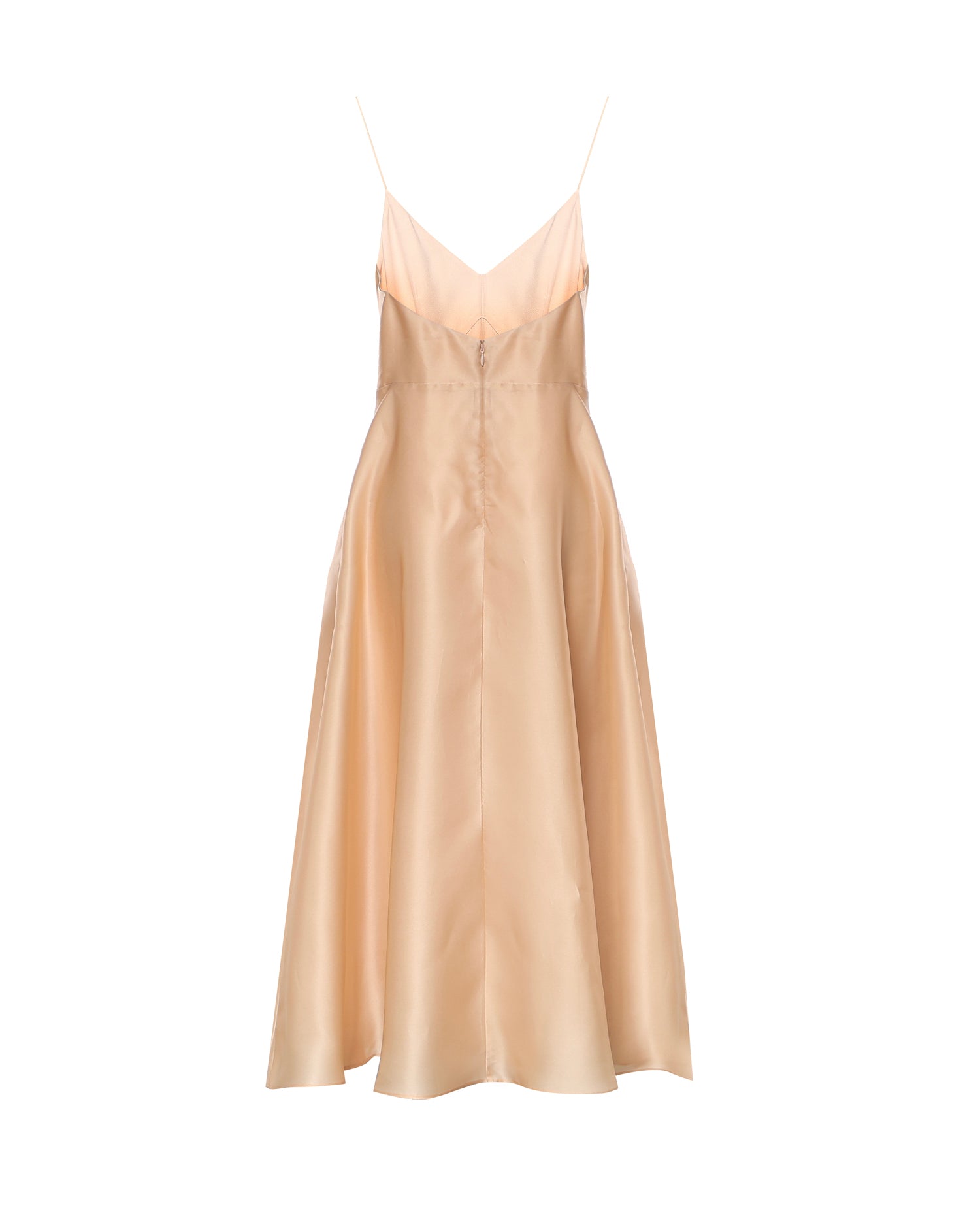Abito in organza di seta A04071619 0180 ALBERTA FERRETTI 