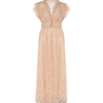 Abito in pizzo plissettato A04101648 0180 ALBERTA FERRETTI 